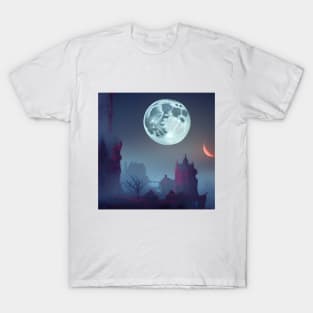 Midnight Full Moon T-Shirt